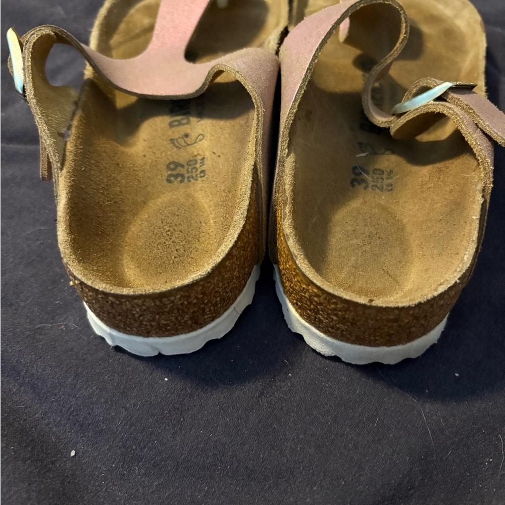 Birkenstock Pink and purple Gizeh Thong Sandals - Picture 3 of 4